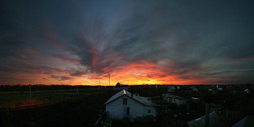 На крыше дома моего