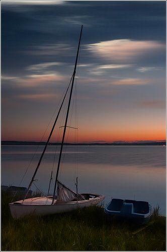 Тихий вечер на Белё