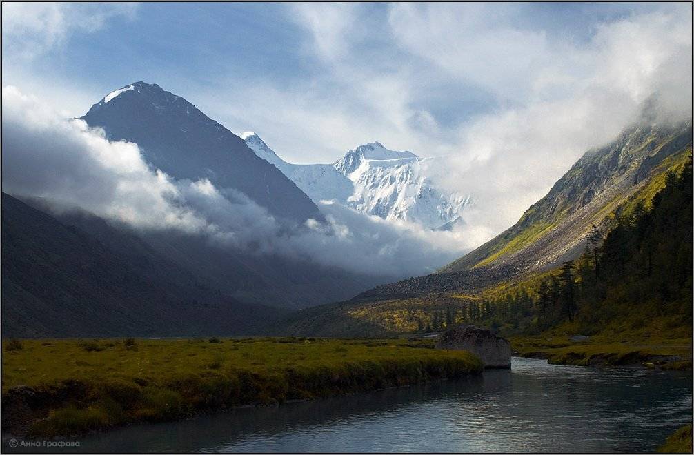 алтай, горы, горный алтай, белуха, утро, аккем, аня графова, Аня Графова