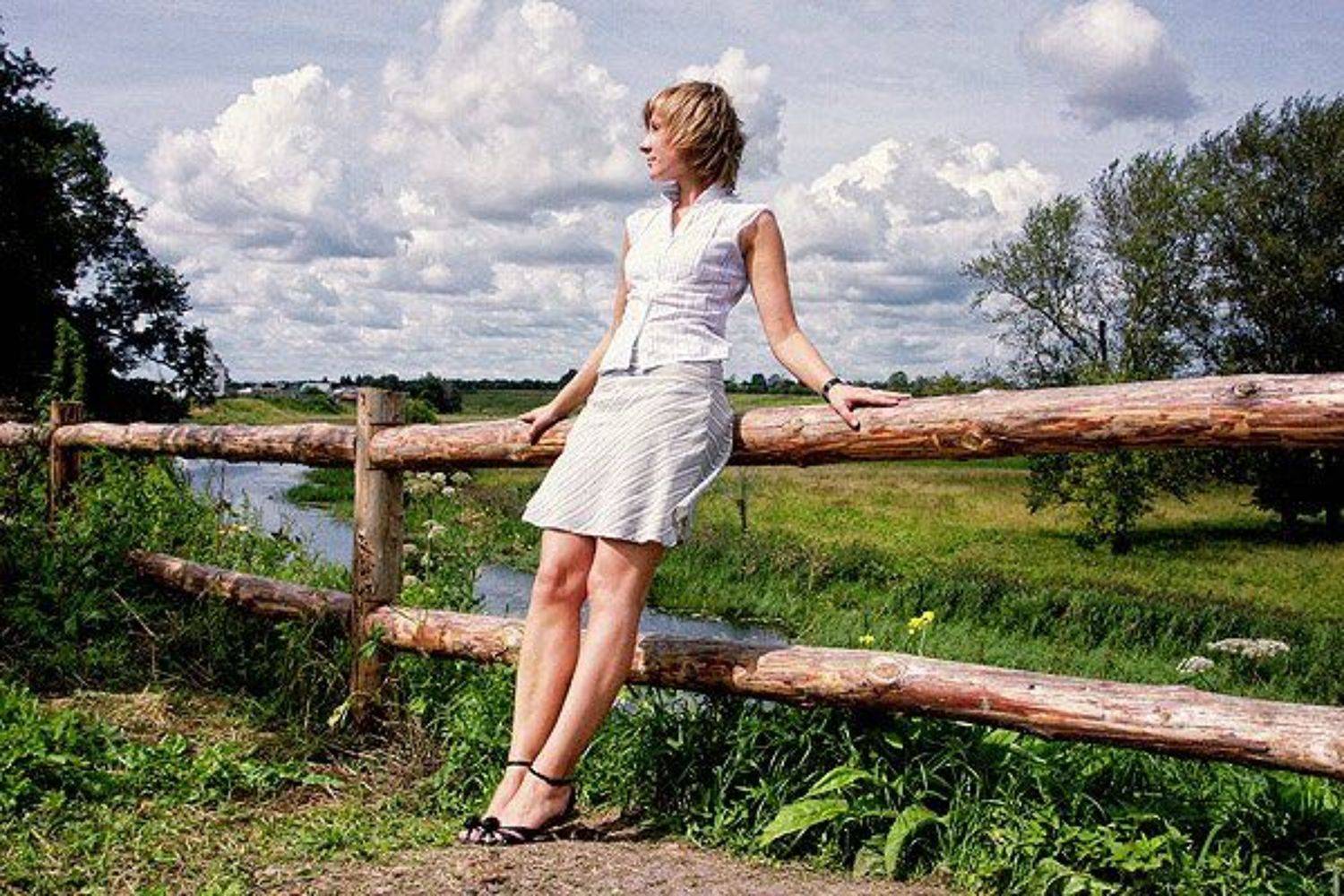 девушка, лето, пейзаж, солнце, vladimirvolkhonsky