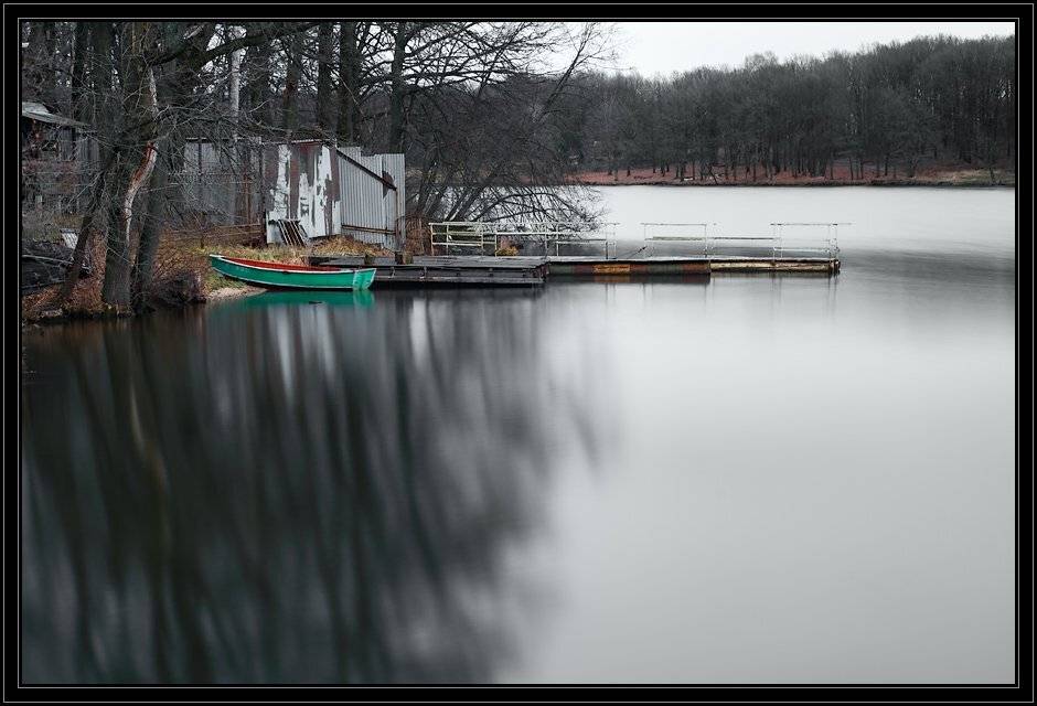 пейзаж, вода, осень, remak