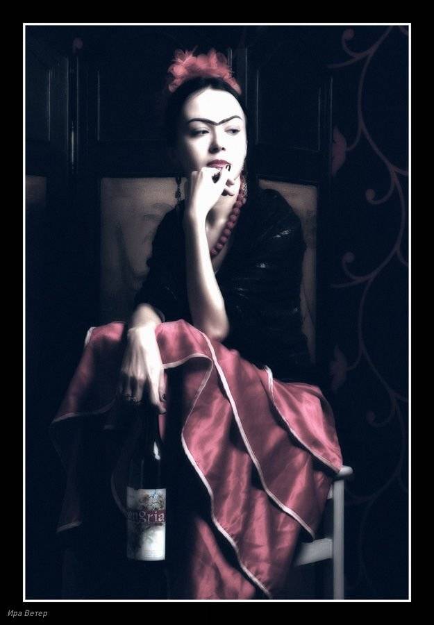 студия, игра, позы, фрида, модель, Ира Ветер