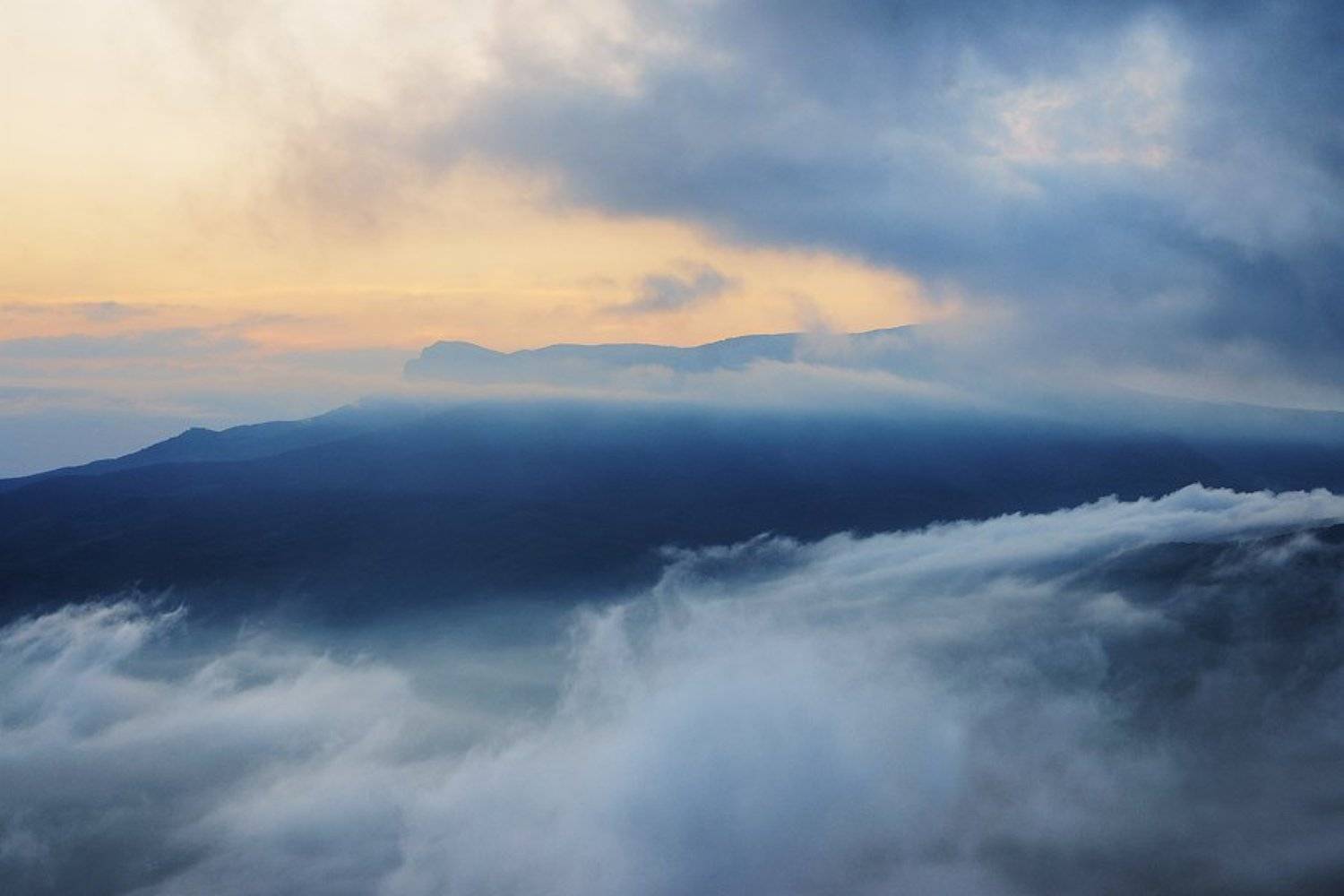 облака, горы, демирджи, senjor