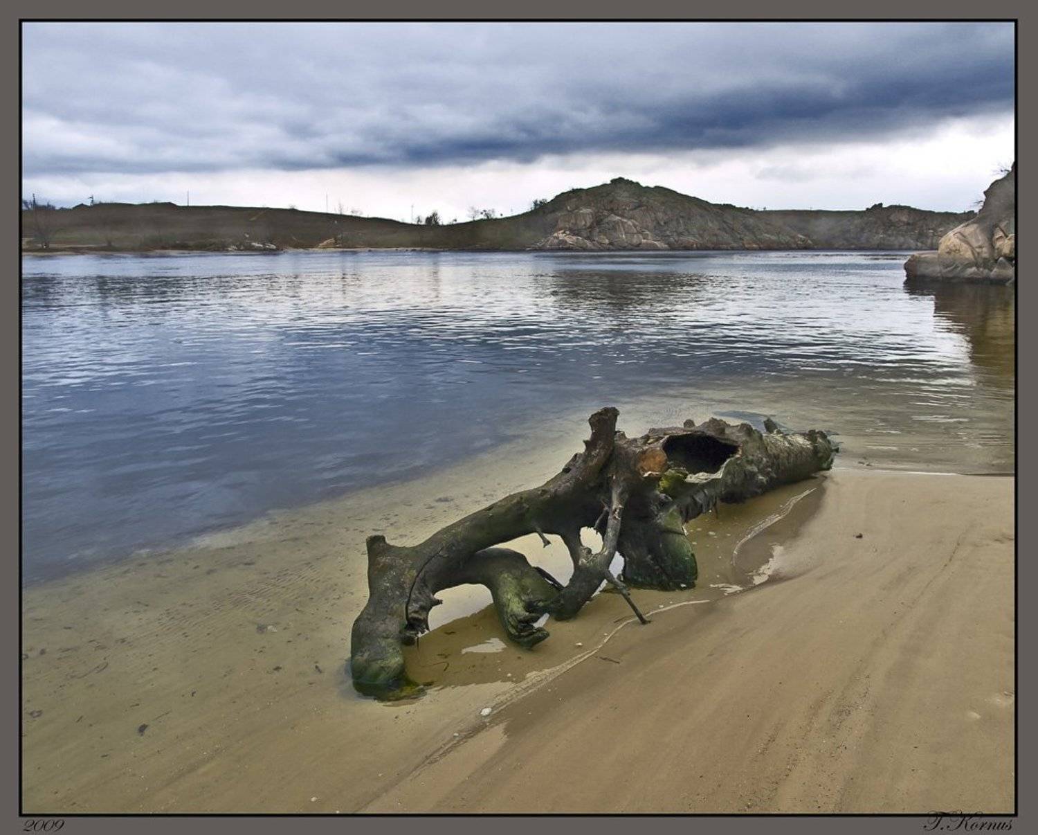 запорожье,хортица,днепр,пляж,осень,пейзаж, Татьяна Корнус
