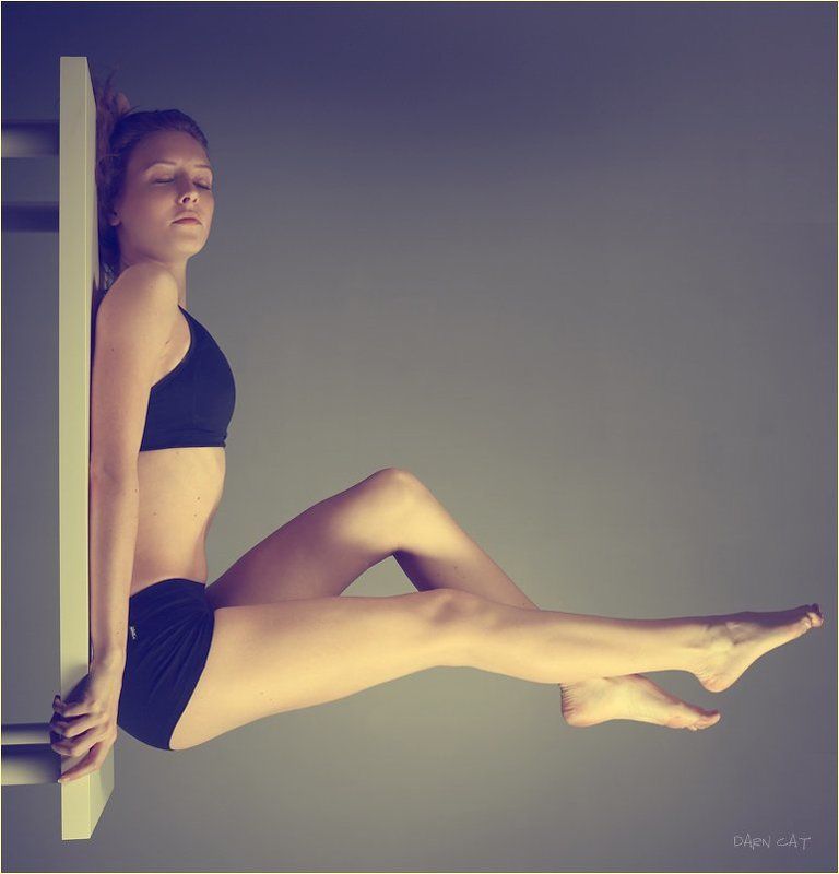 девушка, невесомость, хрупкость, сон Невесомость сна.. фото превью