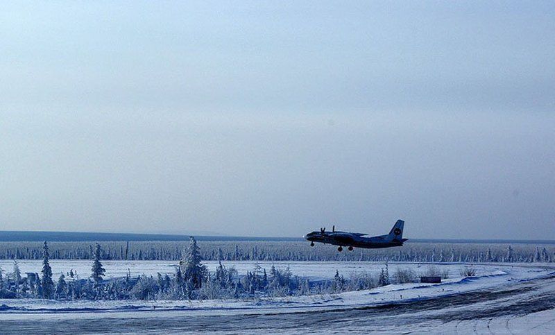 самолёт,север Заполярье фото превью