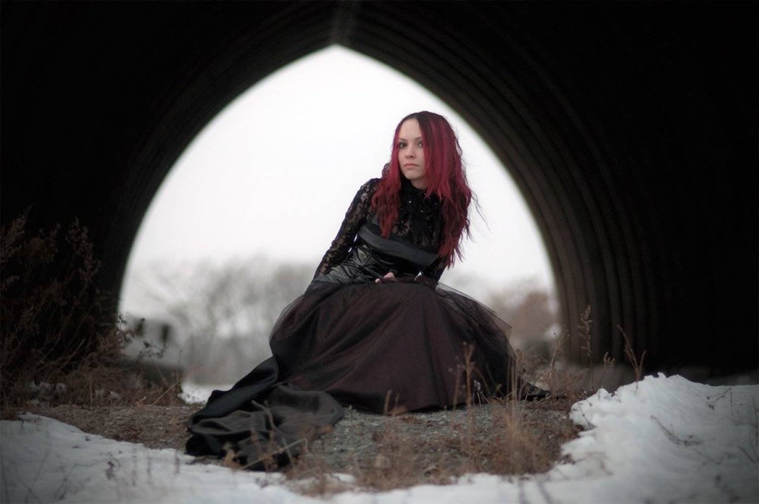 volavolko, девушка, готика, Дмитрий Корнилов