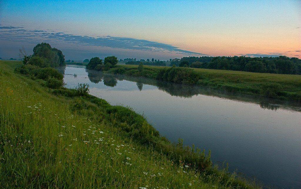 утро, лето, река,, Mishin Ilay
