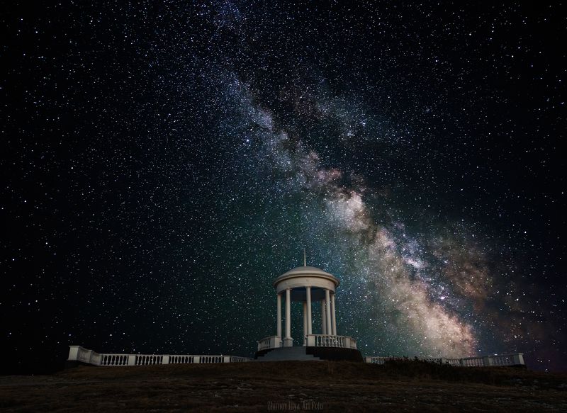 Astrophotography, Forgotten, Galaxy, Milky way, Night 20sky, Night landscape, Астрофотография, Галактика, Забытый, Млечный путь, Ночное небо, Ночной пейзаж Звездопад Воспоминаний фото превью