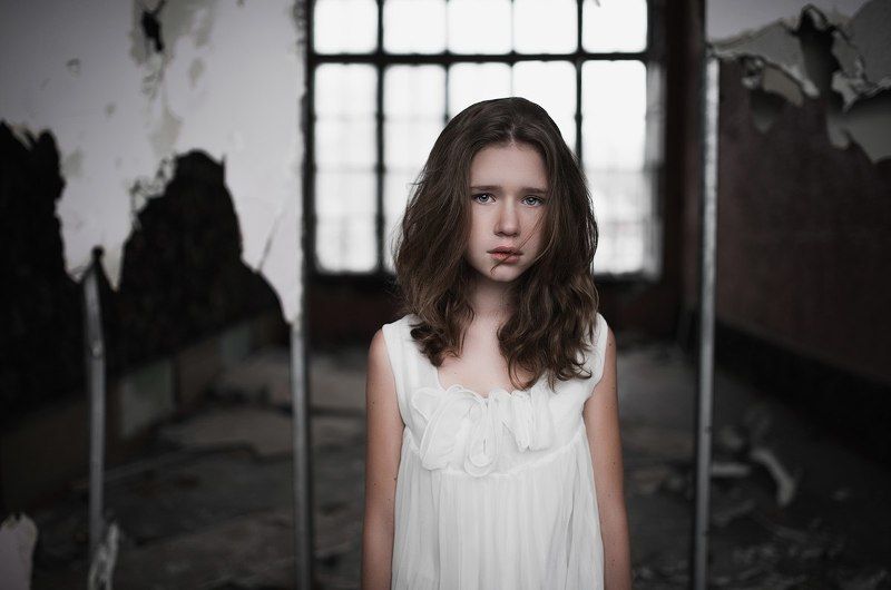 Безвыходность, Безысходность, Грусть, Девочка, Одиночество, Тишина Тишина фото превью