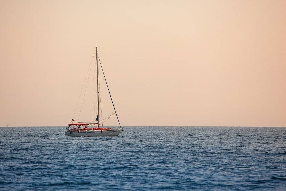 Вода, Лето, Море, Отдых, Спокойствие, Тихо, Яхта, Александр Аседач