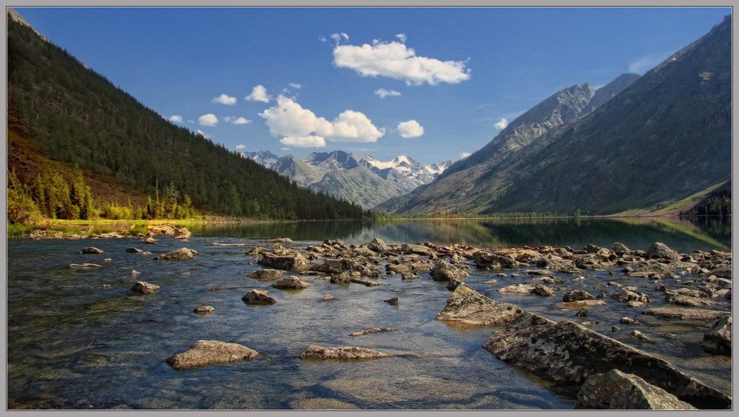 алтай, горный алтай, катуньский хребет, мультинские озёра, горы, Галина Хвостенко