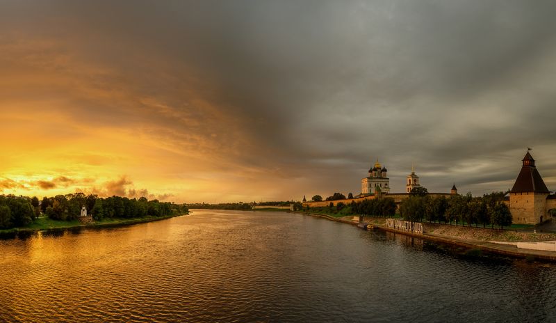 псков, пейзаж, Суббота фото превью