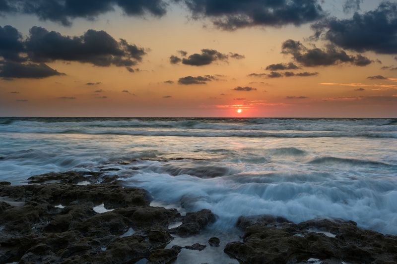Mediterranean Sea, Sunset фото превью