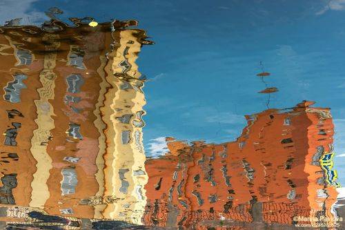 Призрачный мир осеннего акварельного Петербурга