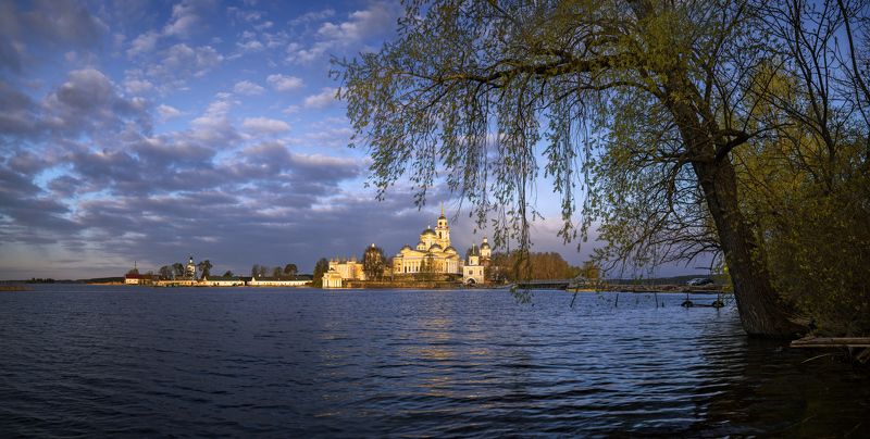 нило-столбенская пустынь, нилова пустынь, селигер, утро Жемчужина Селигера фото превью