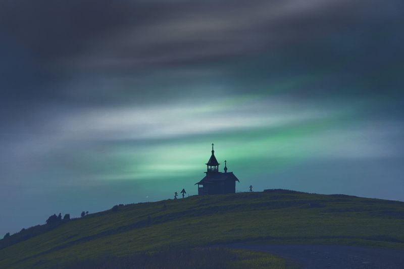 Северный вечер фото превью