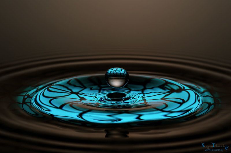 сергейтолмачев, вода, капли, скульптурыизводы, всплеск, уменянакухне, жидкоеискусство, Капля фото превью
