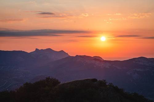 утро в горах Крыма