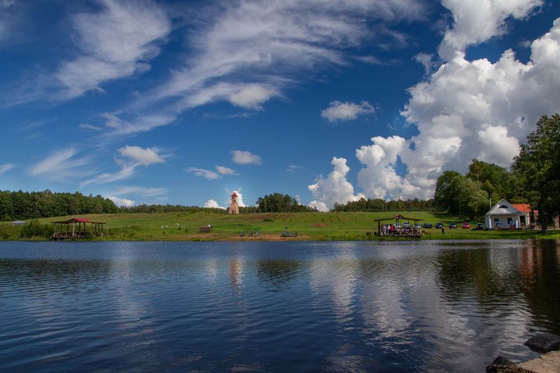 мельница,озеро,сула Сула фото превью