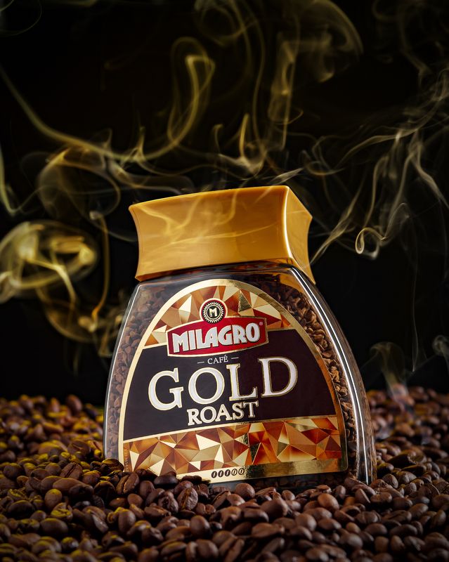 предметка, предметная фотография, рекламная фотография, студия, цвет, кофе  фото превью