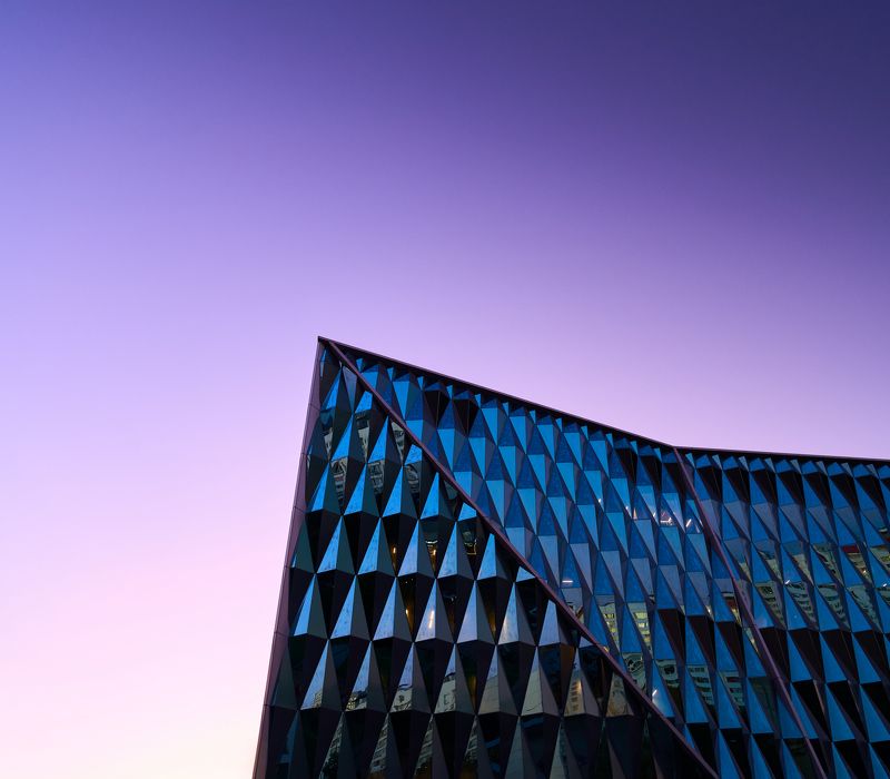 Кристалл на закате. фото превью