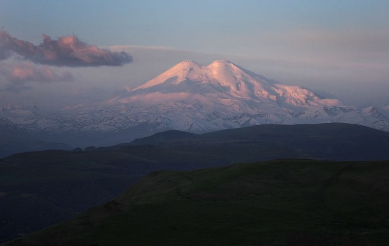 кавказ, кабардино-балкария, горы, эльбрус Эльбрус фото превью