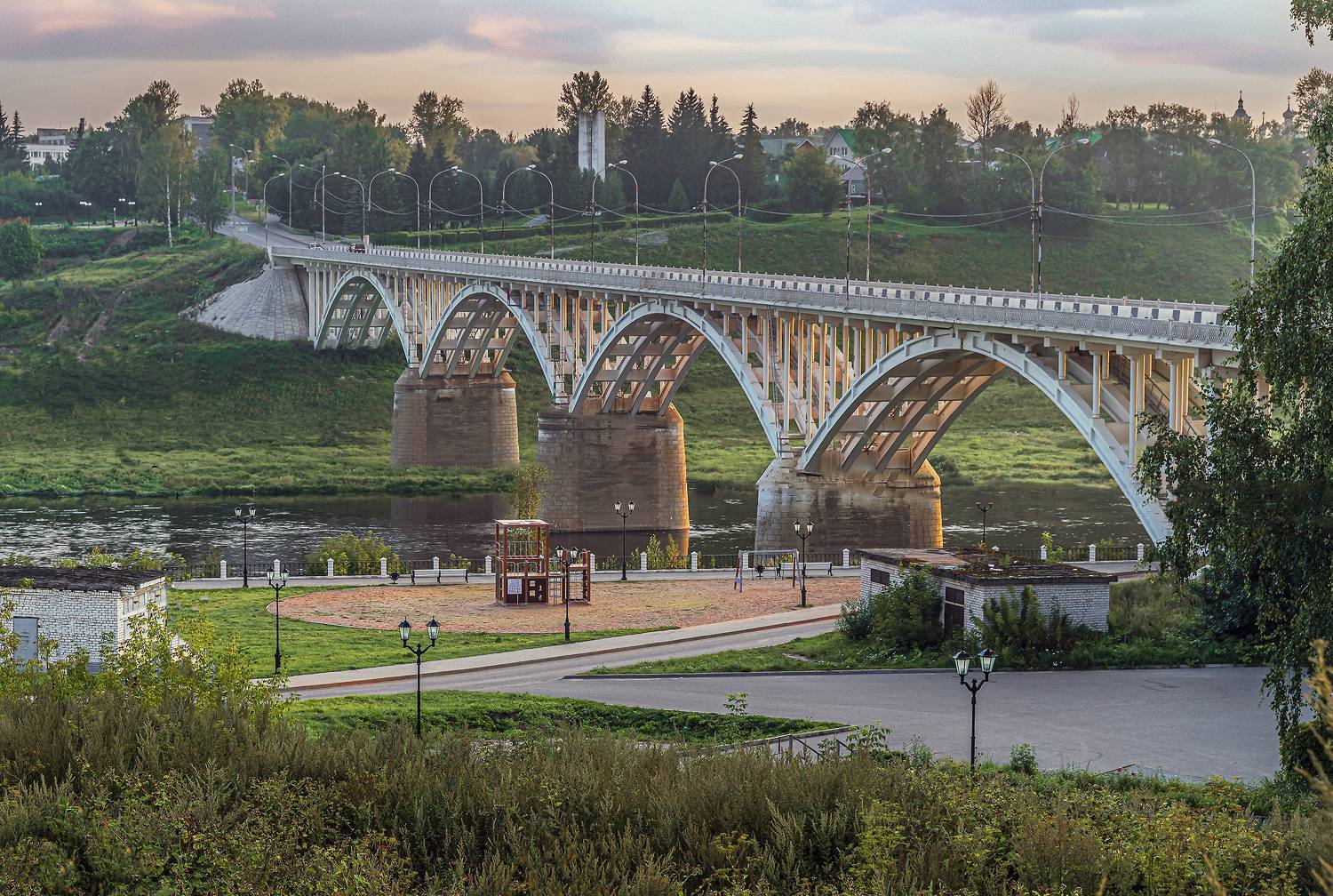 торжок. утро. август., Вячеслав Бирюков