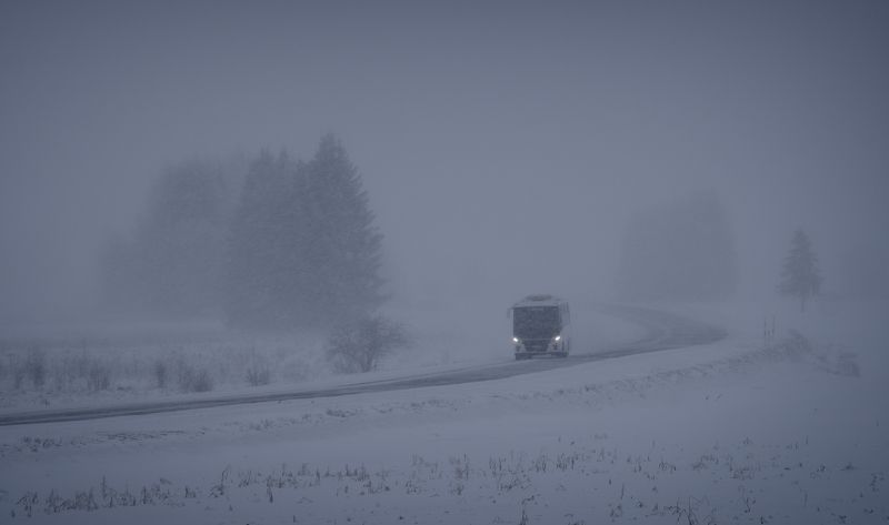 метель, зима Из ниоткуда в никуда фото превью