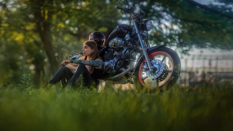 Только мы с конем.... фото превью