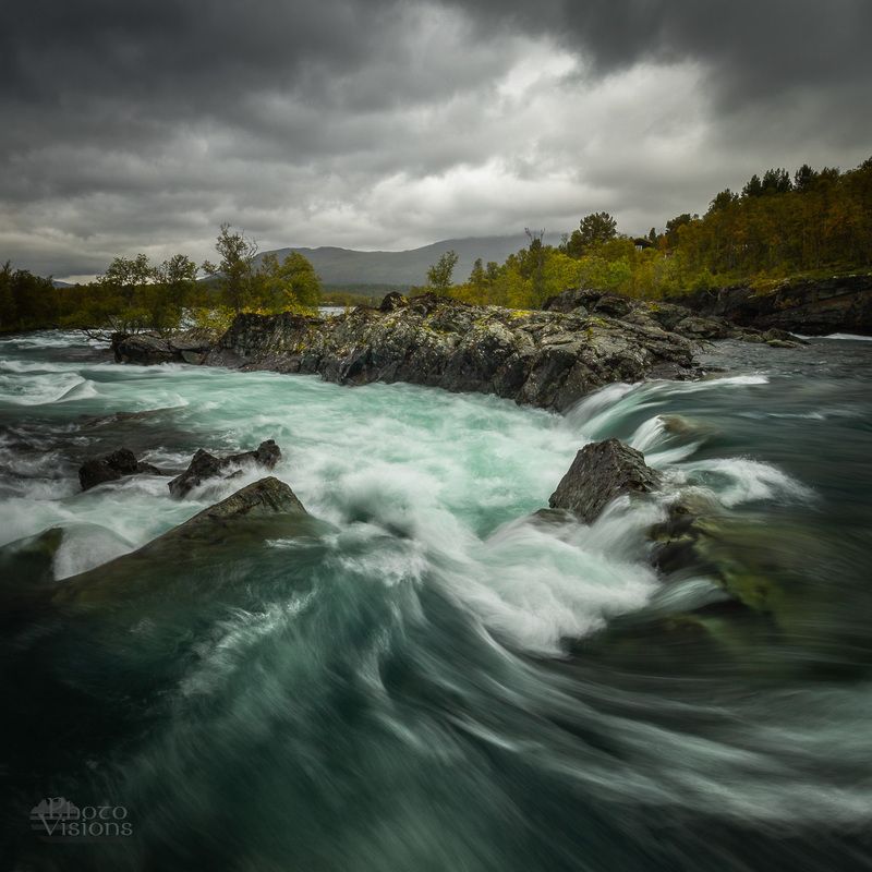 norway,mountains,river,long exposure,autumn,autumnal,jotunheimen,nature,landscape,riverside, Mountain Creek фото превью