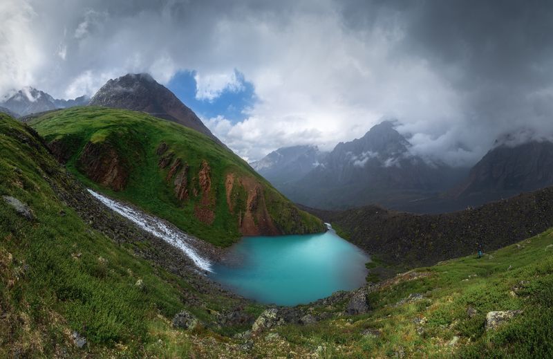 алтай, горный алтай, пейзажи алтая, кош-агачский район, горное озеро, лето в горах, горы, летний алтай, мажой, карагем-баши, Затерянный мир фото превью