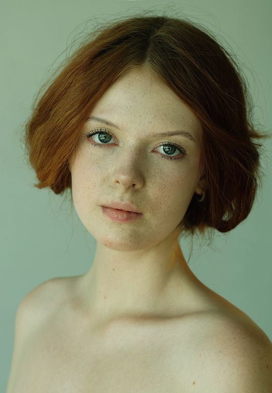 girl, model, red hair, portrait, photography, fine art, модель, портрет, фотография Red mood фото превью