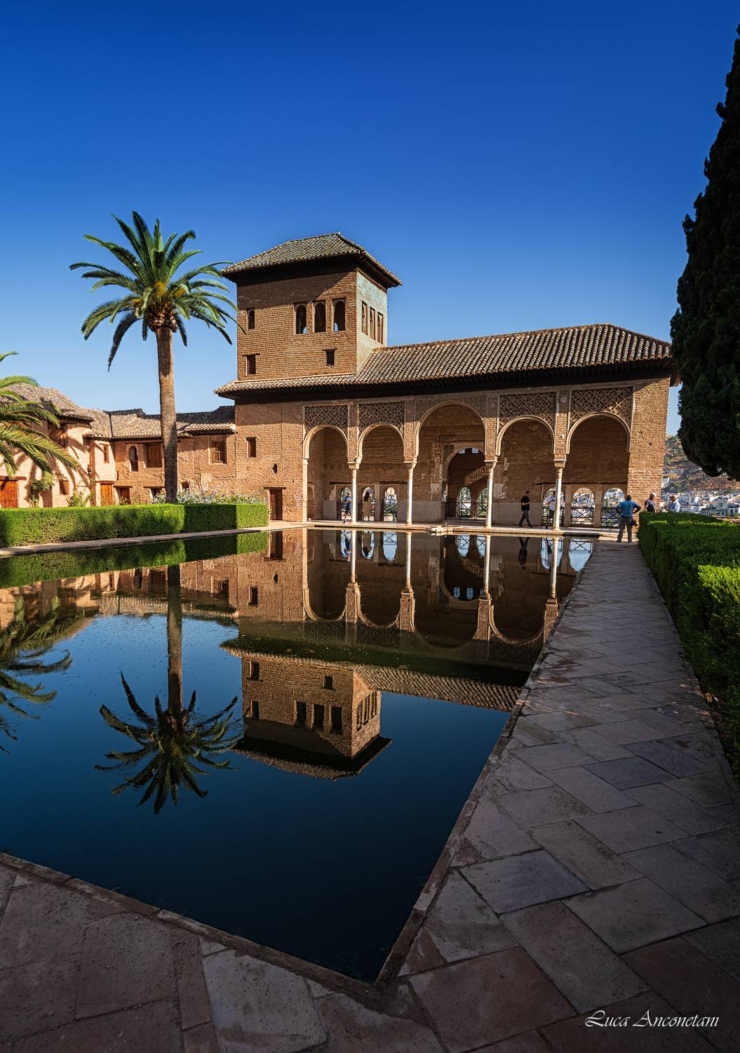 esp andalusia travel buildings granada alhambra, Anconetani Luca
