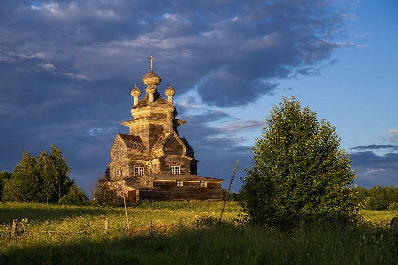 Золотой вечер на Жеребцовой горе фото превью