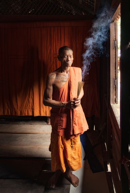 камбоджа, монах, монахи, буддизм, буддистский, азия, ангкор, ангкор ват, сием рип, cambodia, asia, monk, monks, angkor, angkor wat, siem reap Буддистский монах / Buddhist monk фото превью