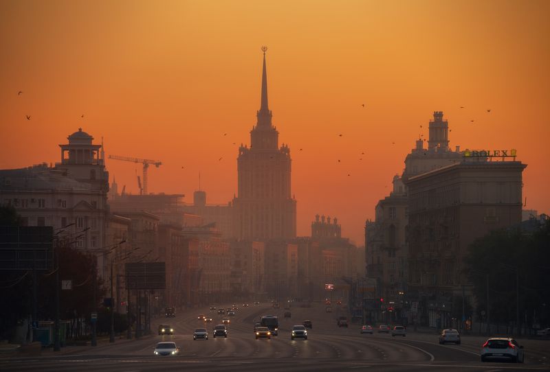 Восход Москвы. фото превью