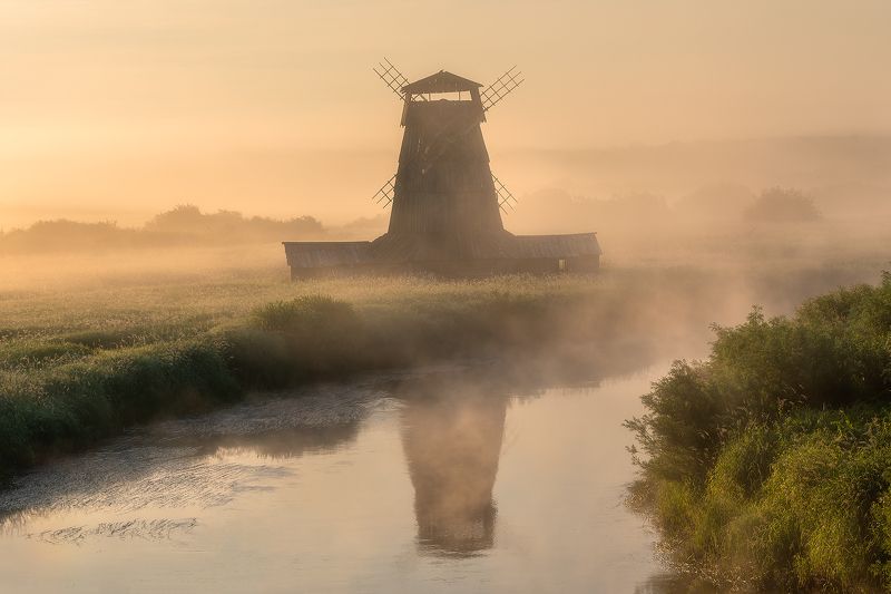 Волшебное утро у реки Сороть. фото превью