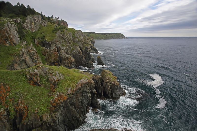 татарский пролив, дальний восток Берег каменных драконов фото превью