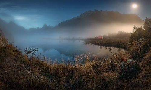 Яркое полнолунье