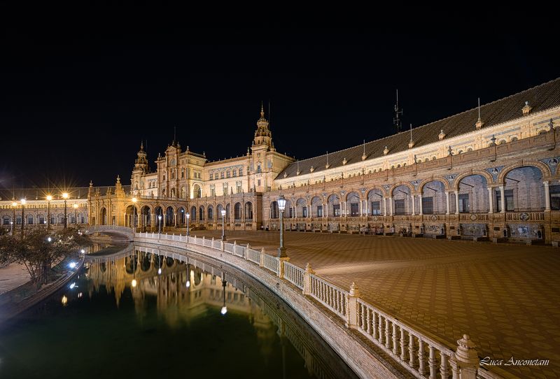 seville esp andalusia travel long exp  urban place  street Seville фото превью