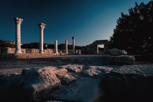 Летний вечер Херсонесе Таврическом.