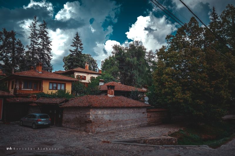 копривщица,koprivshtitsa,българия,bulgaria,travel,old,history,light,dark,clouds, Копривщица - Koprivshtitsa фото превью