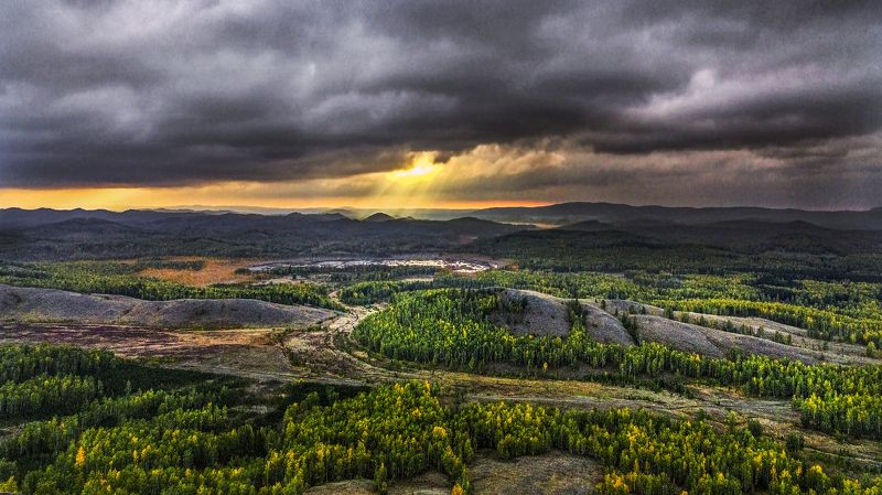 Пробился солнца луч... фото превью