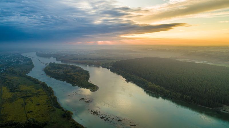 река бия, алтай Позолоченная Бия фото превью