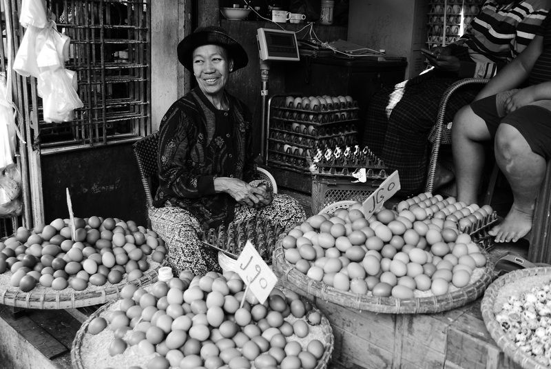 BW Мандалай. Рынок. #1 фото превью