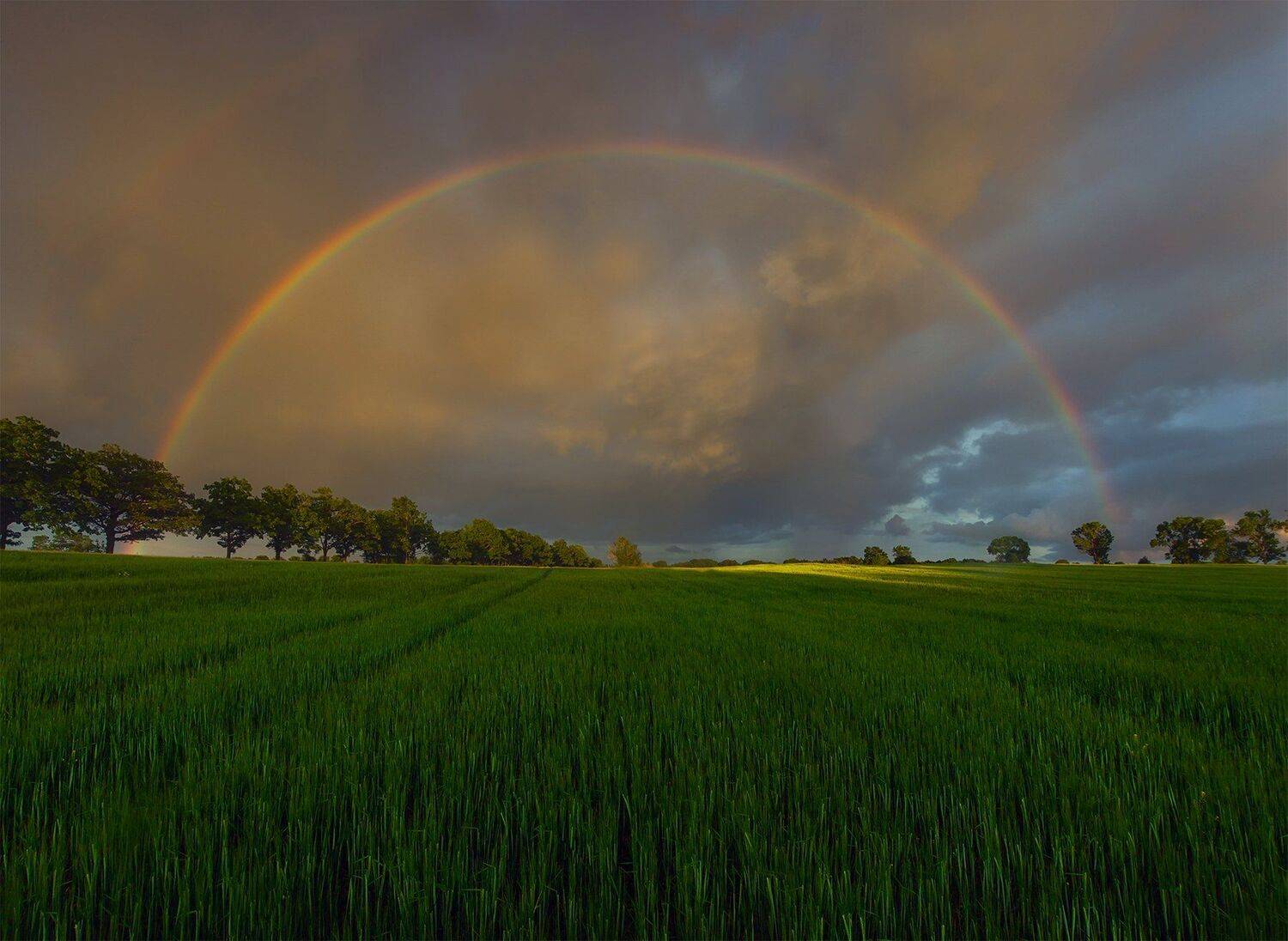 Закат, Пейзаж, Удрия, Эстония, Kljuchenkow Aleksandr