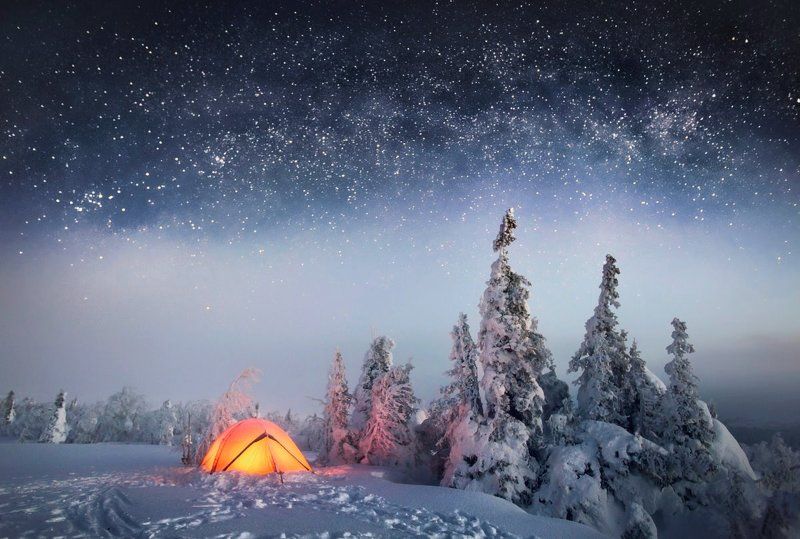 Ночь на перевале