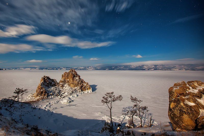 байкал, ольхон, зима, снег, природа, пейзаж, озеро, россия, сибирь, остров, бурхан, сибирский, шаманизм, туризм, ночь, звёзды, хужир, baikal, olkhon, winter, snow, nature, landscape, lake, russia, siberia, island, burhan, siberian, shamanism, tourism, ni Звёздные дрёмы Байкала  фото превью