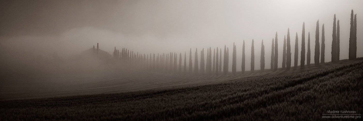 b&w, tuscany, Vladimir Kushnarev